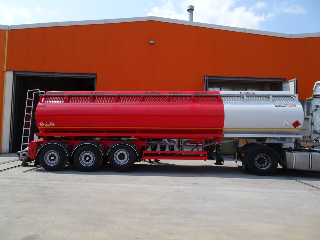 Nový Cisternový náves na prepravu palivo NURSAN Steel Fuel Tanker: obrázok 4