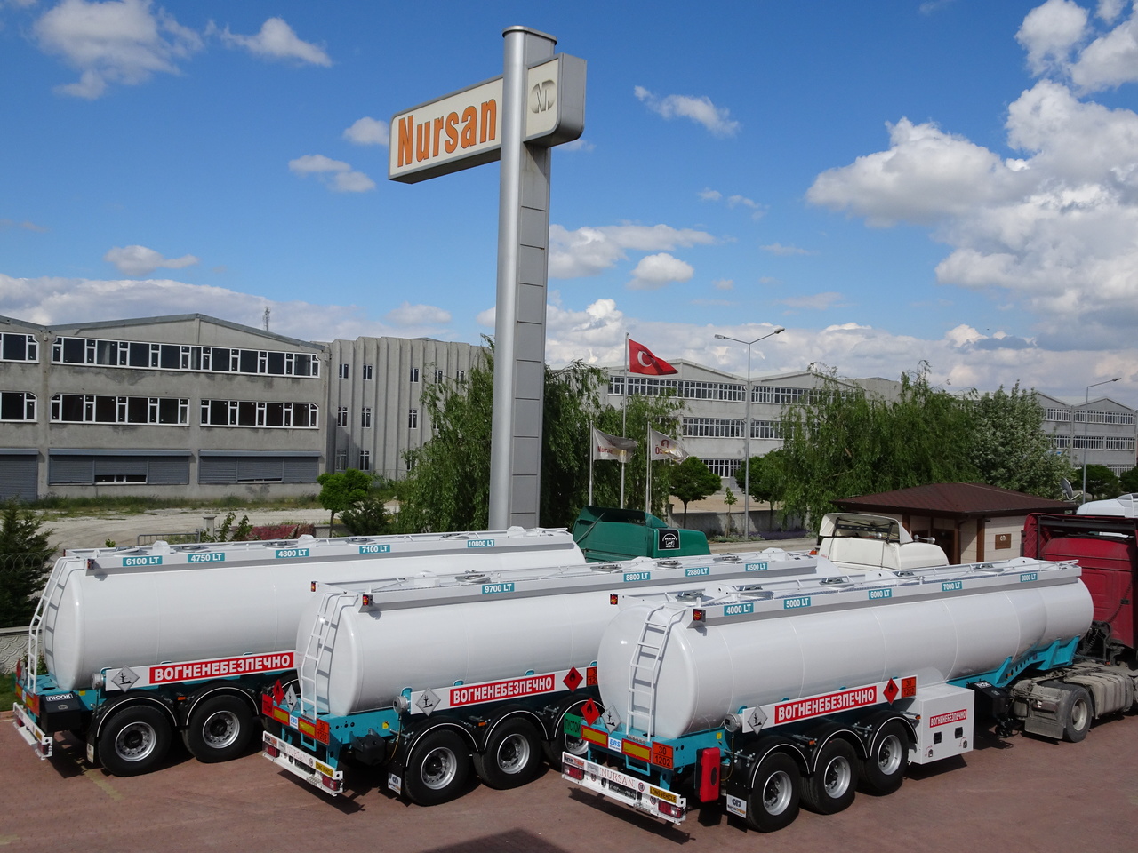 Nový Cisternový náves na prepravu palivo NURSAN Steel Fuel Tanker: obrázok 5