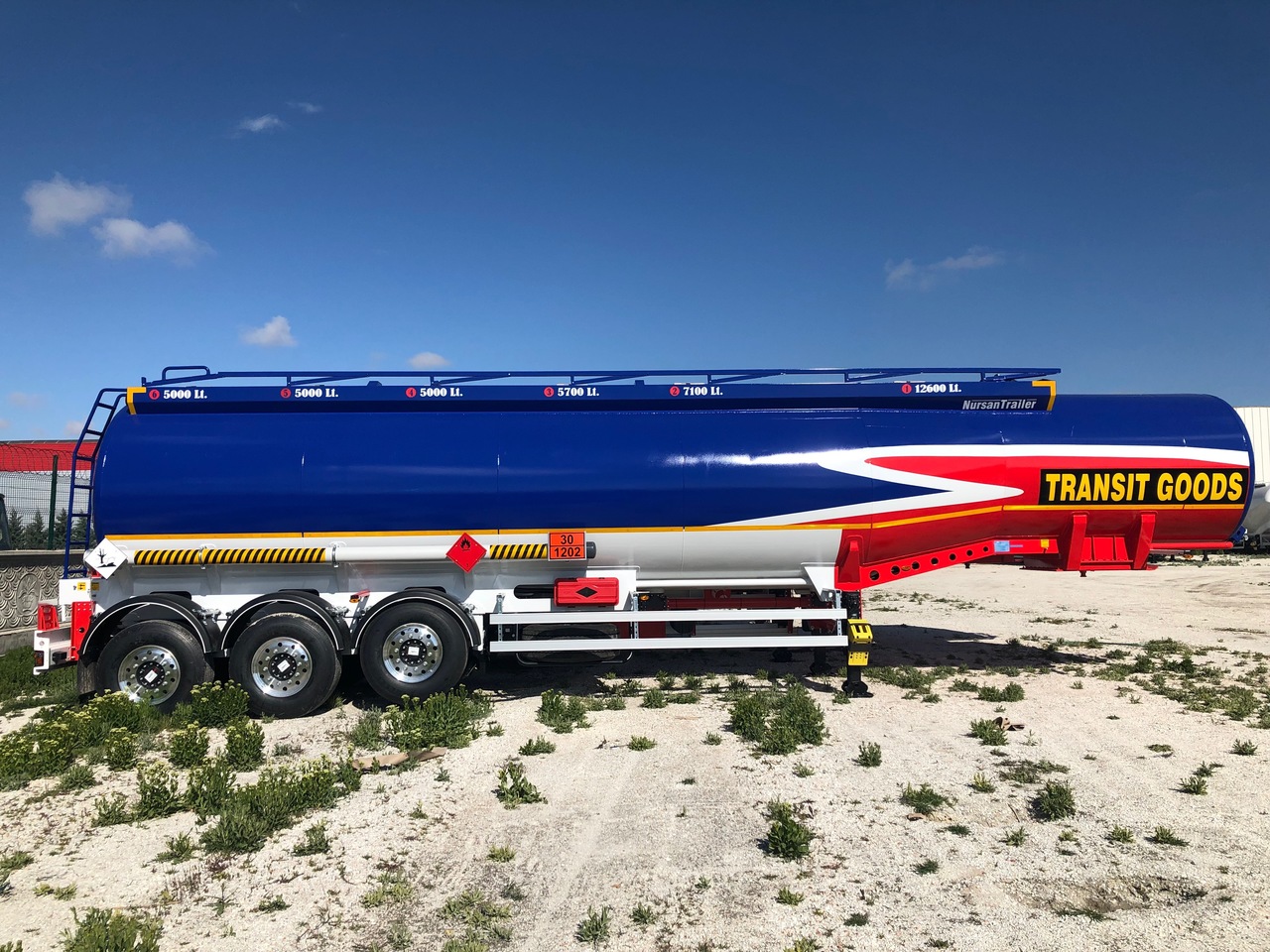 Nový Cisternový náves na prepravu palivo NURSAN Steel Fuel Tanker: obrázok 14