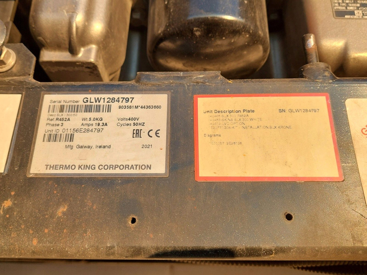 Náves chladírenské Krone SD Thermo King SLXi 300