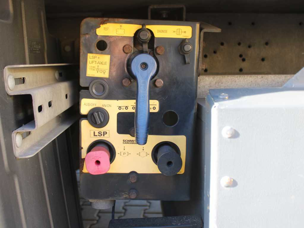 Náves chladírenské Schmitz SCB S3B, THERMO KING SLXe 300, 2X PALLET BASKET