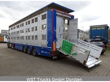 Náves na přepravu zvířat Michieletto 3 Stock Vollausstattung Hubdach