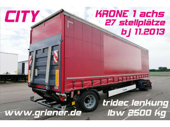 Náves plachtové Krone SEP CITY GARDINE 1-achs LBW / TRIDEC / BPW !!!!!