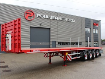 Náves plato Hangler 4-axle open trailer