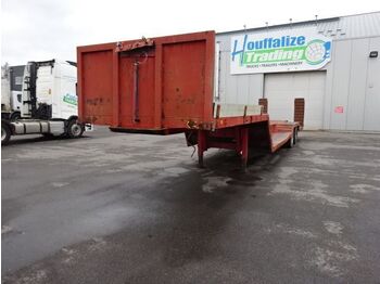 Náves podvalník Fruehauf lowloader 2 axles - full steel