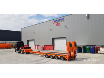 Náves podvalník GURLESENYIL 4 axles low bed semi trailers