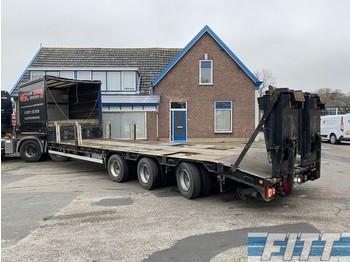 Náves podvalník Goldhofer STZ-LS-30/80 3ass semi dieplader 2x stuuras, dubbele kleppen