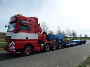Náves podvalník Goldhofer STZ-VL4-42/80A Extendable Low Loader + 5.000 mm Extension Beams