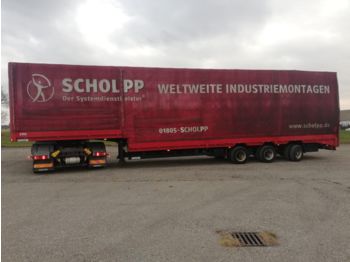 Kotschenreuther STL324 Tieflader hydr.Rampen Elektromotor EDSCHA  - Náves podvalník