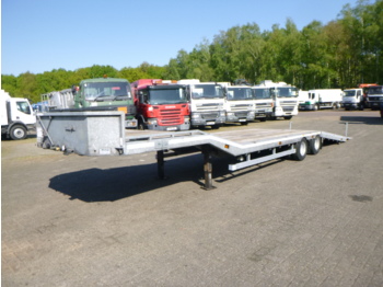 Veldhuizen Semi-lowbed trailer (light commercial) 10 m + winch + ramp - Náves podvalník