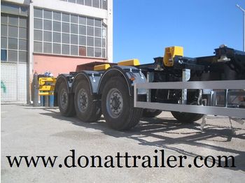 DONAT Container Chassis Semitrailer - Extendable - Náves preprava kontajnerov/ Výmenná nadstavba