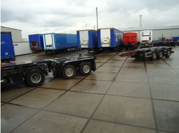 D-TEC 5-Axle combi trailer - CT 53 05D - 53.000 Kg - Náves preprava kontajnerov/ Výmenná nadstavba