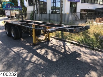 Náves preprava kontajnerov/ výmenná nadstavba IWT Container 20 Foot container chassis, Steel suspension