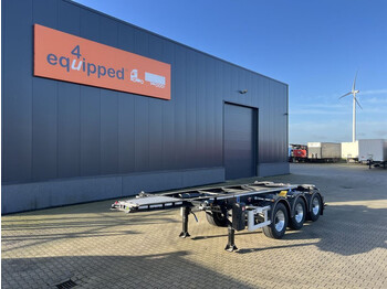 Náves preprava kontajnerov/ výmenná nadstavba LAG NEW/UNREGISTERED 20FT (SWAP) ADR CHASSIS, empty weight: 3.220kg, ALCOA, 2x available