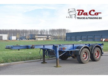 Náves preprava kontajnerov/ výmenná nadstavba Renders ROC 12.18 CC 20 - SAF AXLES - DRUM BRAKES -