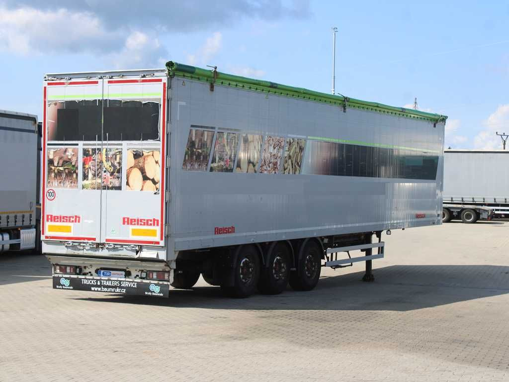 Náves s posuvnou podlahou Reisch R24, WALKINGFLOOR, LIFTING AXLE, SAF
