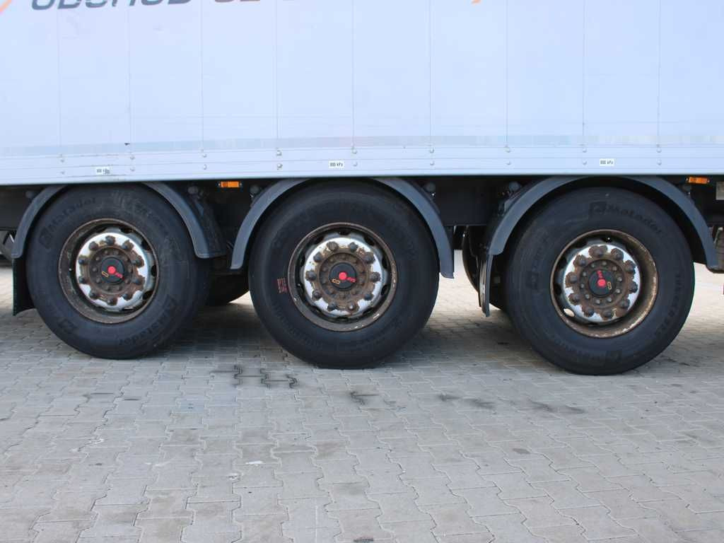 Náves s posuvnou podlahou Reisch R24, WALKINGFLOOR, LIFTING AXLE, SAF