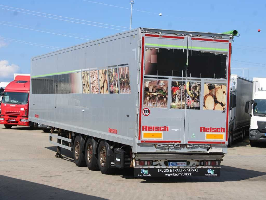 Náves s posuvnou podlahou Reisch R24, WALKINGFLOOR, LIFTING AXLE, SAF