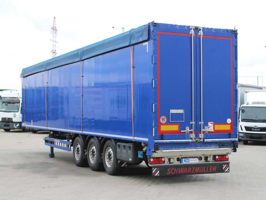 Náves s posuvnou podlahou Schwarzmüller SPA 3/E, LIFTING AXLE, SAF, WALKINGFLOOR