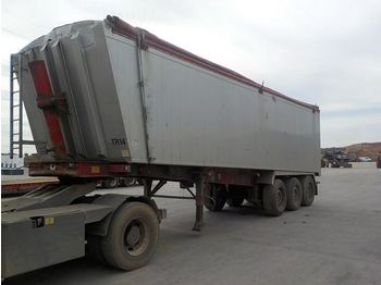  2007 Weightlifter Tri Axle Insulated Bulk Tipping Trailer c/w WLI, Easy Sheet (Plating Certificate Available, Tested 05/20) - Náves sklápěcí