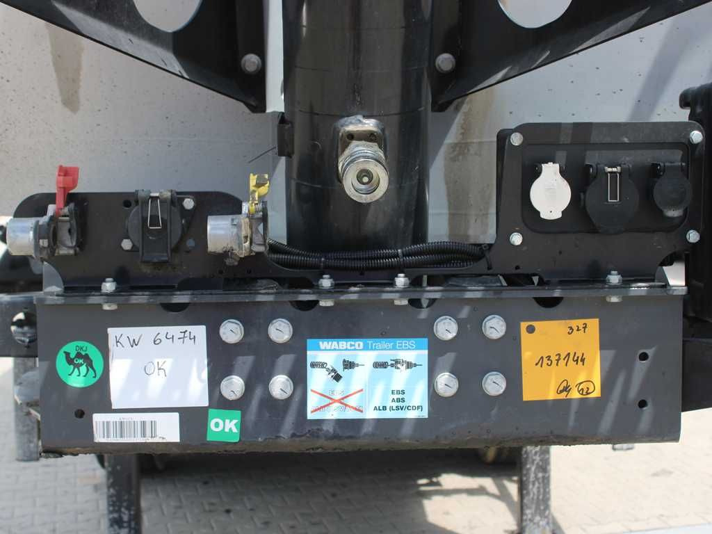 Náves sklápěcí Wielton NW-3, LIFTING AXLE, SAF, HARDOX, 32m³