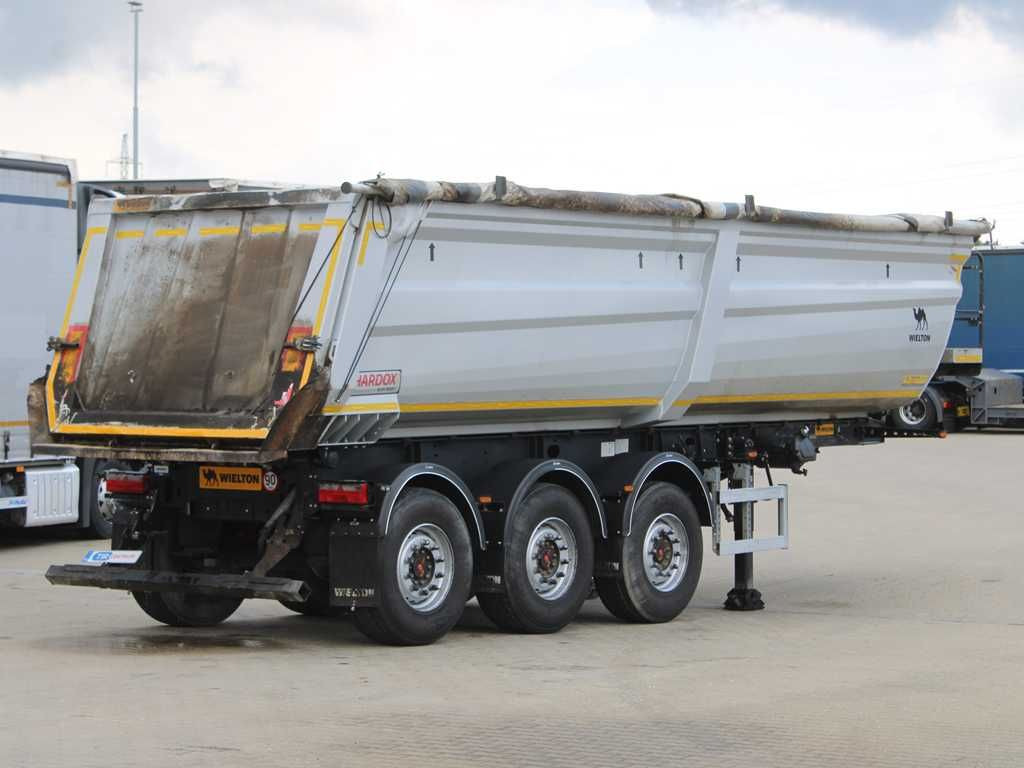 Náves sklápěcí Wielton NW-3, LIFTING AXLE, SAF, HARDOX, 32m³