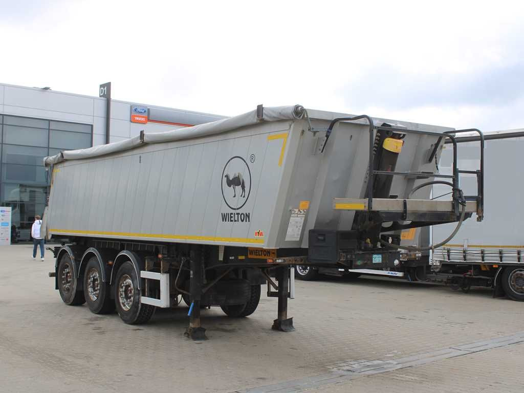 Náves sklápěcí Wielton  NW-3, SAF, FOLDING ROOF, LIFTING AXLE, 30m³