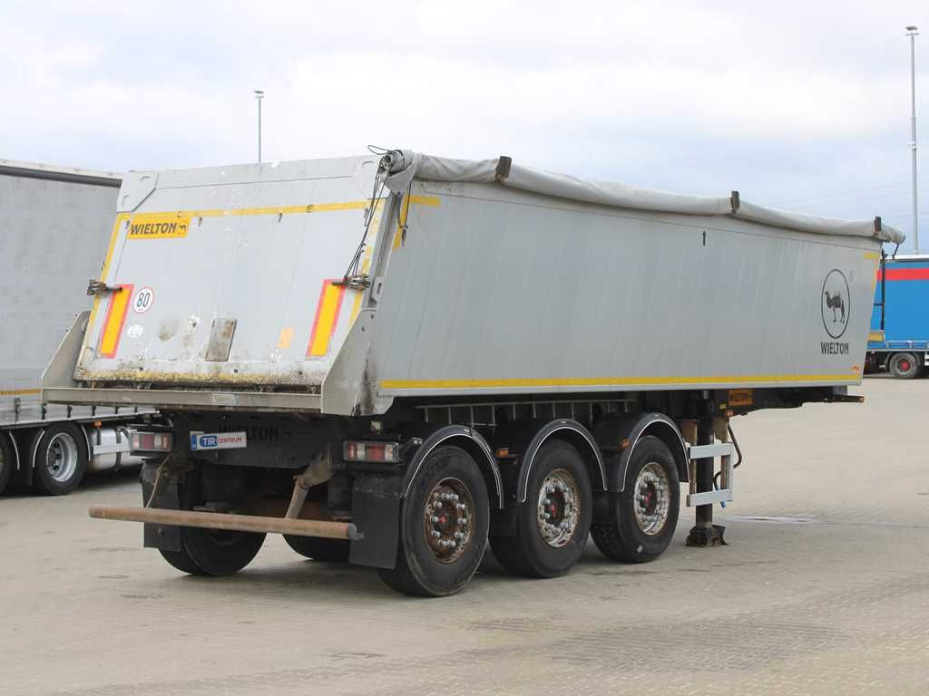 Náves sklápěcí Wielton  NW-3, SAF, FOLDING ROOF, LIFTING AXLE, 30m³