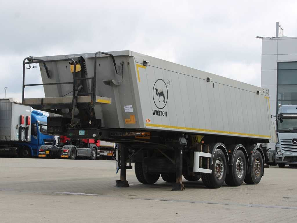Náves sklápěcí Wielton  NW-3, SAF, FOLDING ROOF, LIFTING AXLE, 30m³