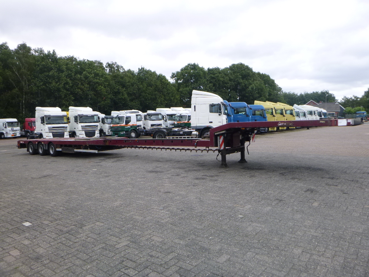 Náves podvalník Nooteboom 3-axle semi-lowbed trailer extendable 14.5 m + ramps: obrázok 2