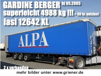  BERGER SAPL 24/ LASI XL / 4988 kg leergewicht !! - Plachtový náves