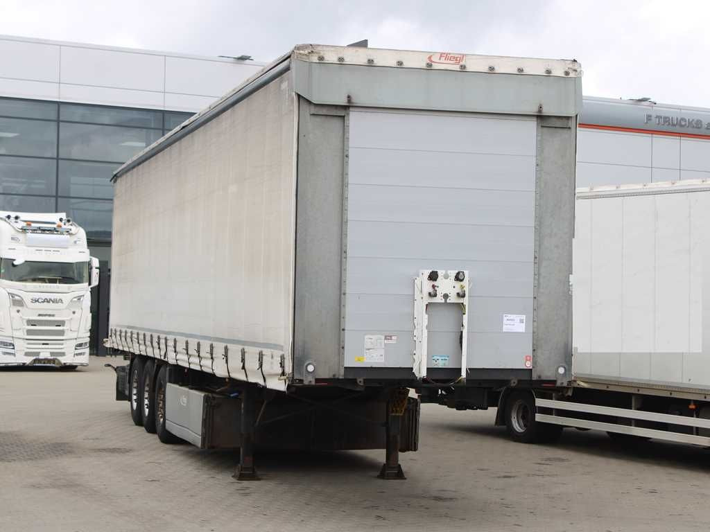 Plachtový náves Fliegl SDS 390, MULDA, MULTILOCK, LIFTING AXLE, SAF