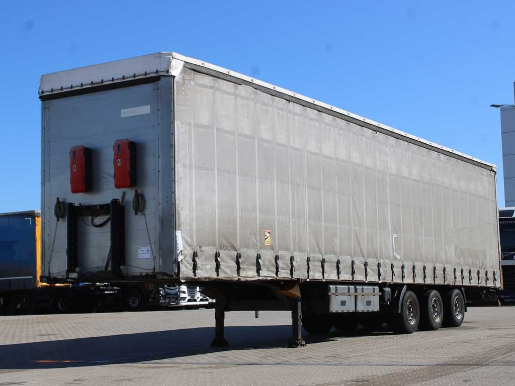 Plachtový náves Kögel FOXX SN 24 / SN 24, LOWDECK, LIFTING AXLE, SAF