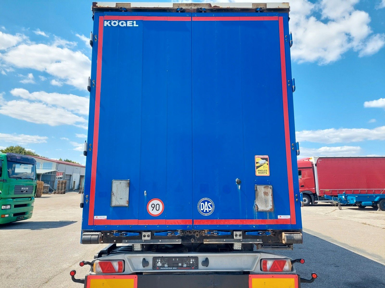 Plachtový náves Kögel S24-1 C2V Standard Coil Mulde