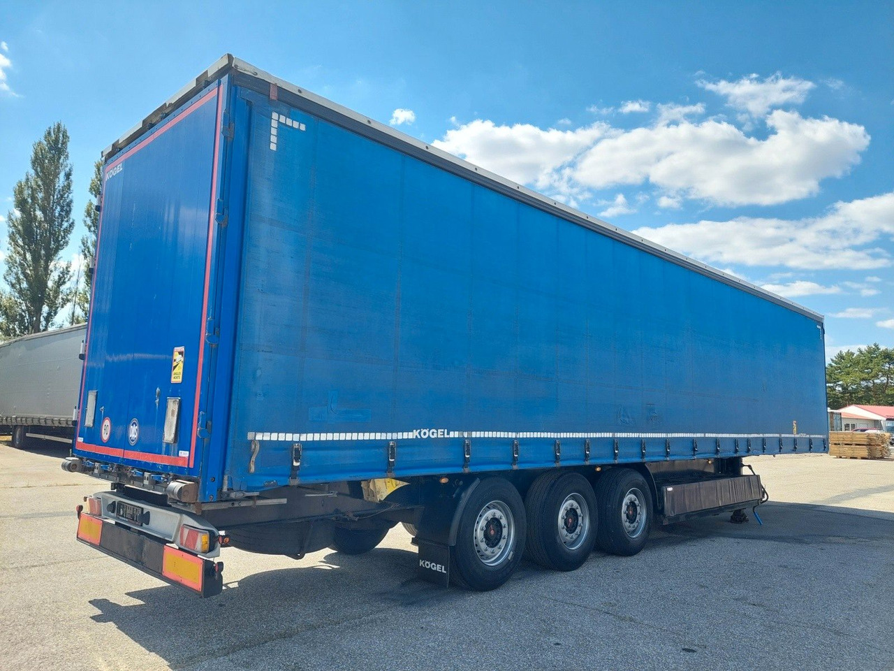 Plachtový náves Kögel S24-1 C2V Standard Coil Mulde
