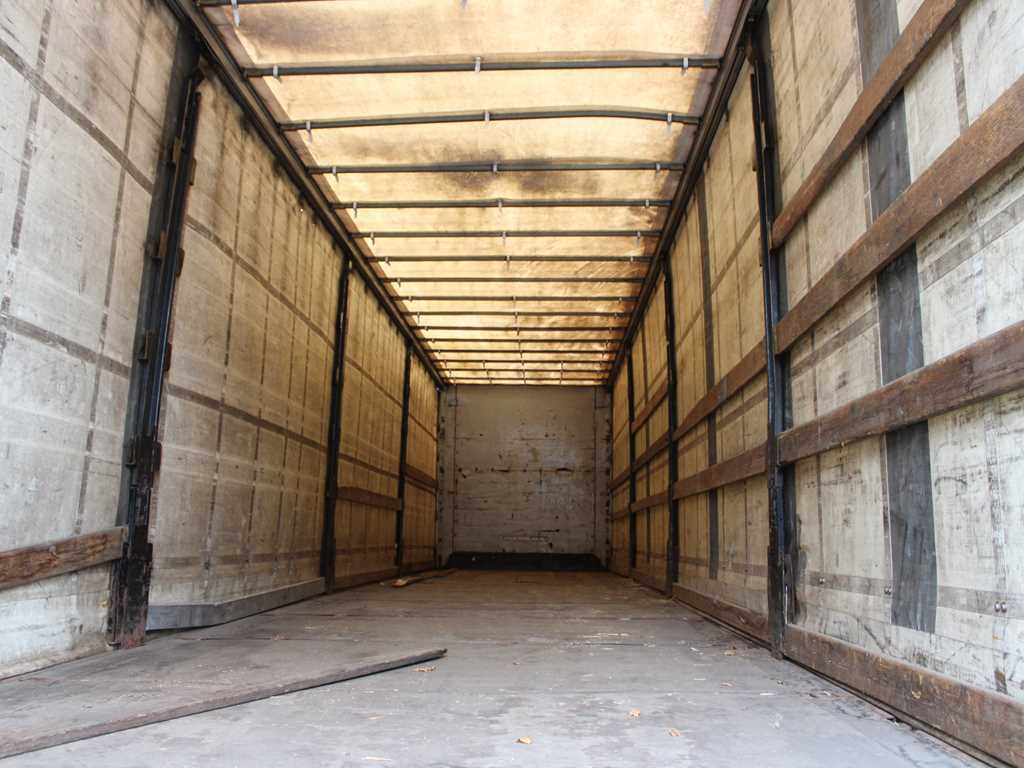 Plachtový náves Krone KRONE SDP 27 WKE, LIFTING AXLE