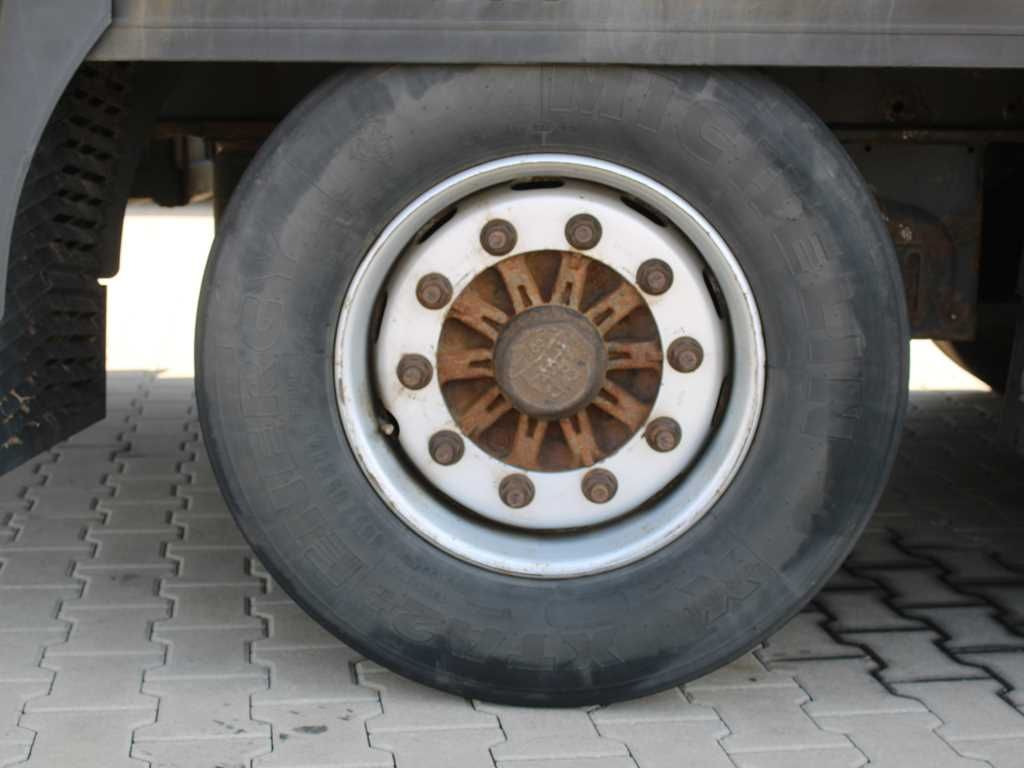 Plachtový náves Krone SD 04, LIFTING AXLE, LOWDECK, LIFTING ROOF