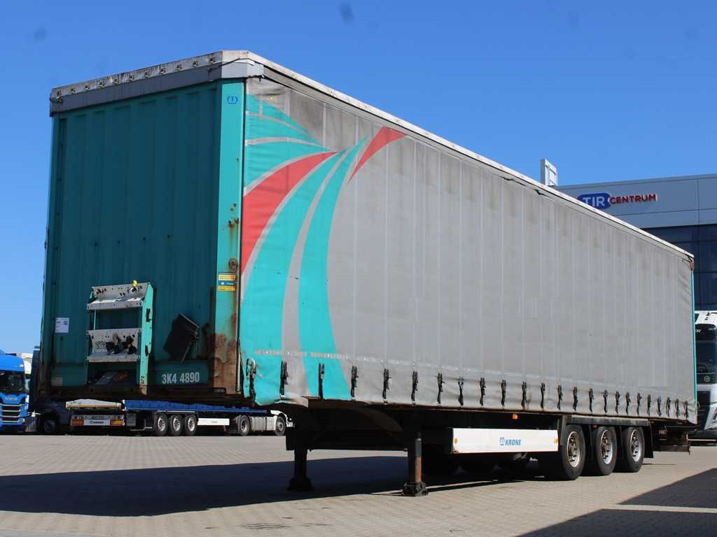 Plachtový náves Krone SD 04, LOWDECK, LIFTING AXLE, LIFTING ROOF