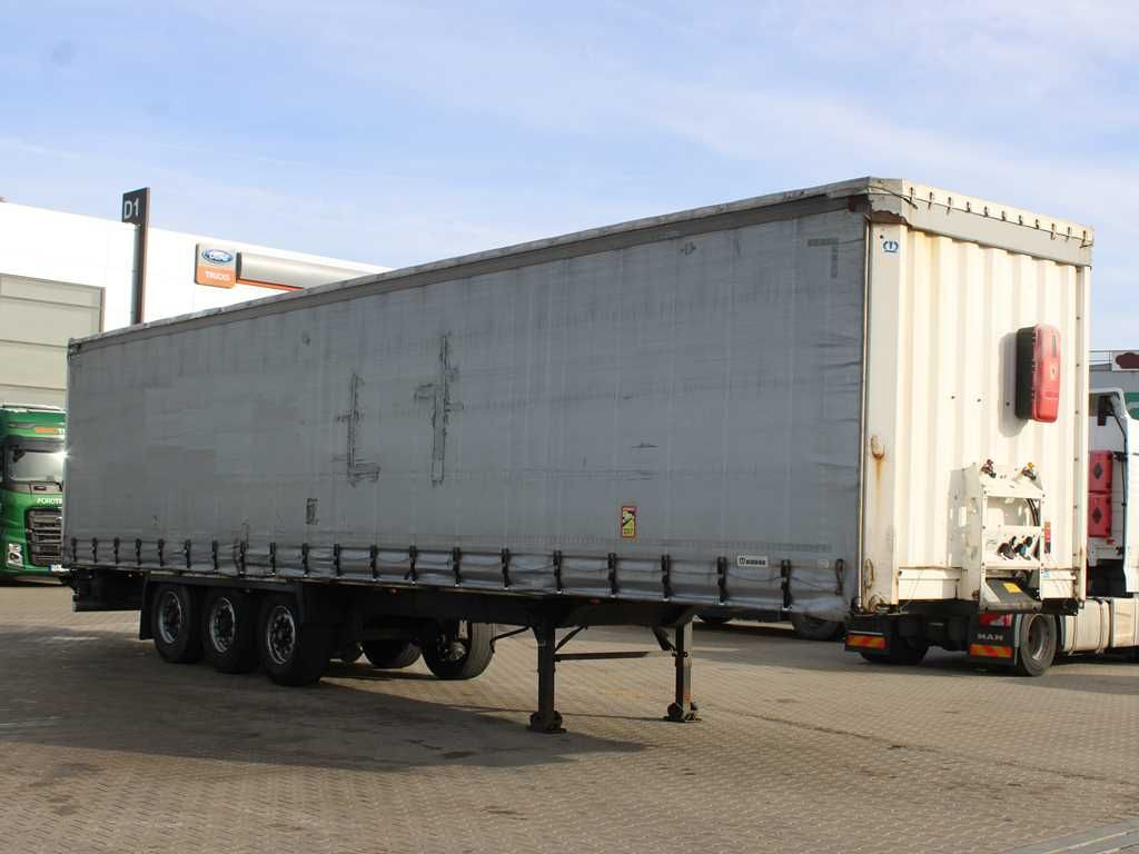 Plachtový náves Krone SD, LIFTING AXLE, MULTILOCK