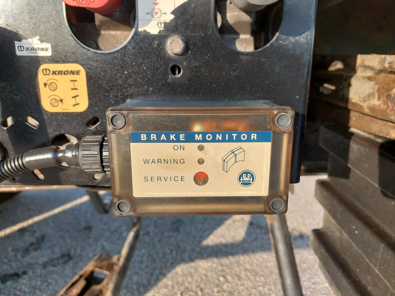 Plachtový náves Krone SD Standard Coil Mulde lenkbare Hinterachse