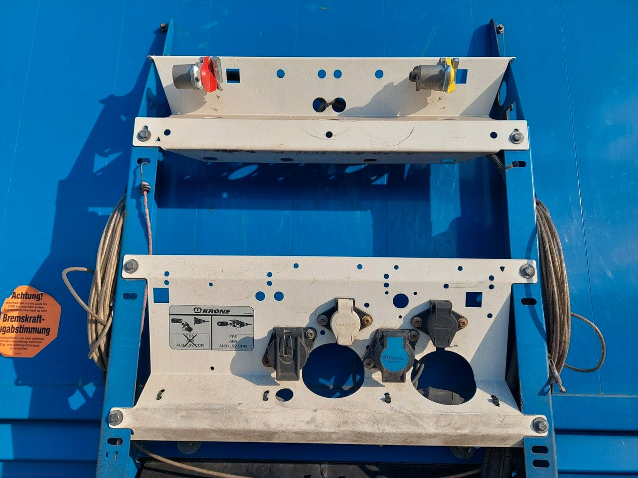 Plachtový náves Krone SD Standard Coil Mulde lenkbare Hinterachse