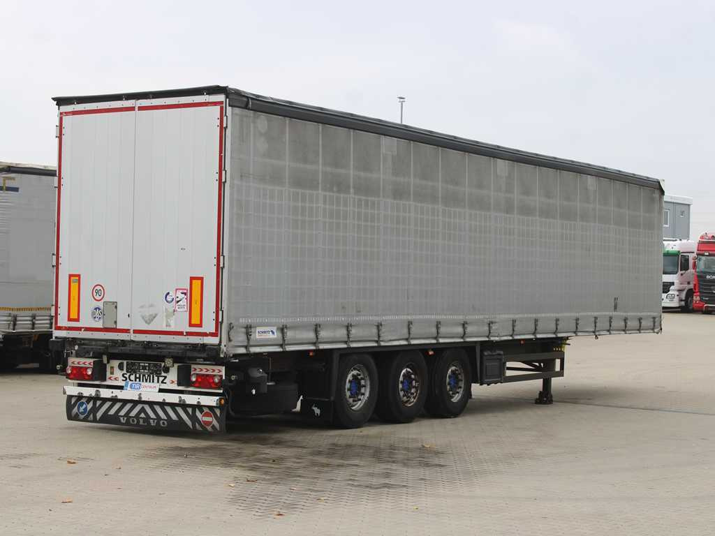 Plachtový náves Schmitz SCHMITZ CARGOBULL, LIFTING AXLE, MULTILOCK