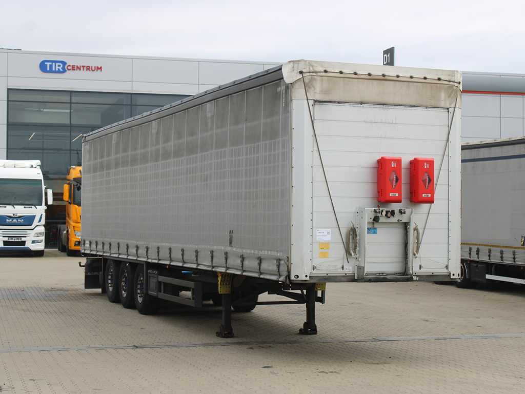 Plachtový náves Schmitz SCHMITZ CARGOBULL, LIFTING AXLE, MULTILOCK