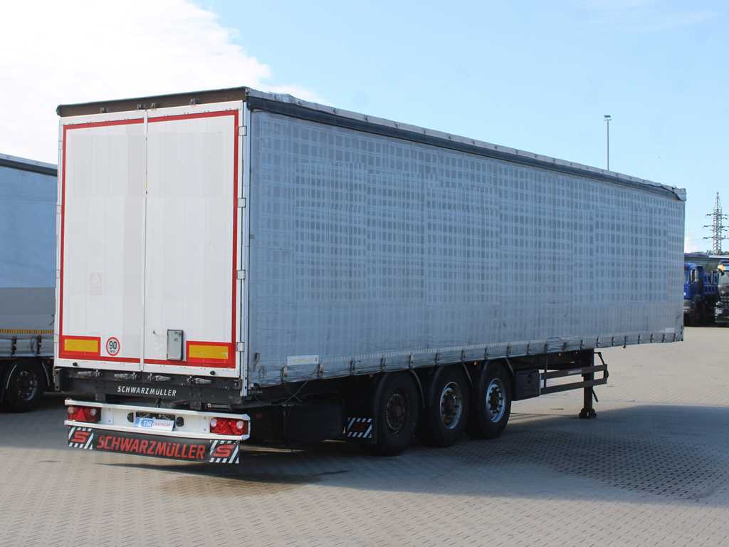 Plachtový náves Schwarzmüller S1, LIFTING AXLE, MULTILOCK