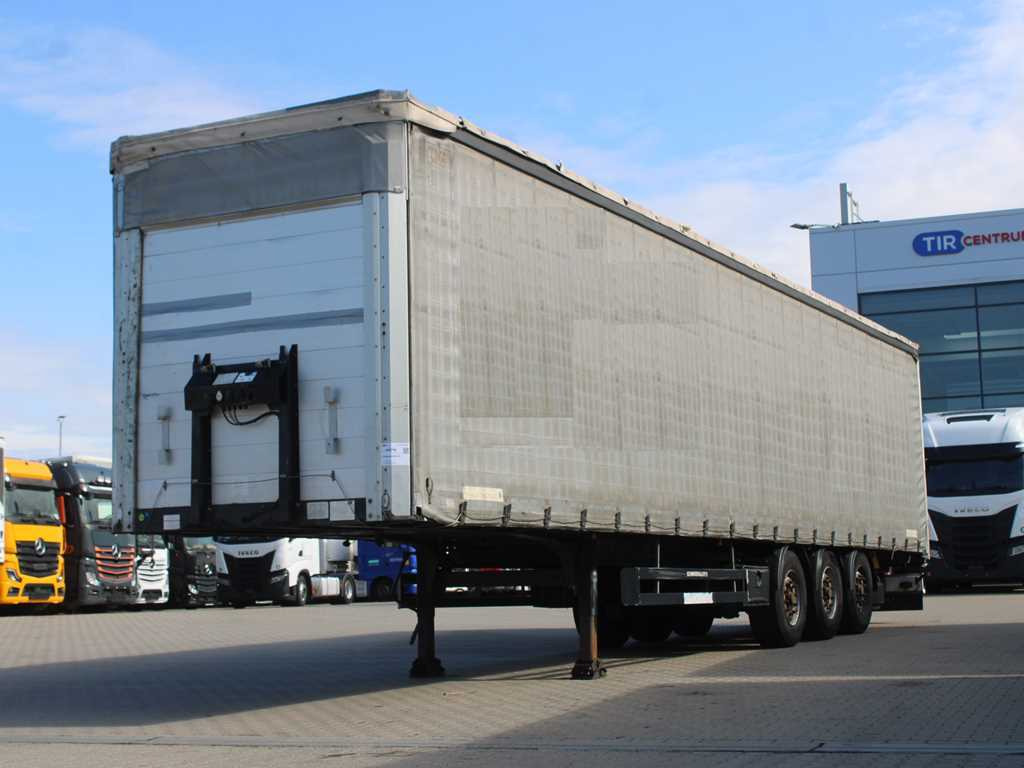 Plachtový náves Schwarzmüller S1, LIFTING AXLE, MULTILOCK