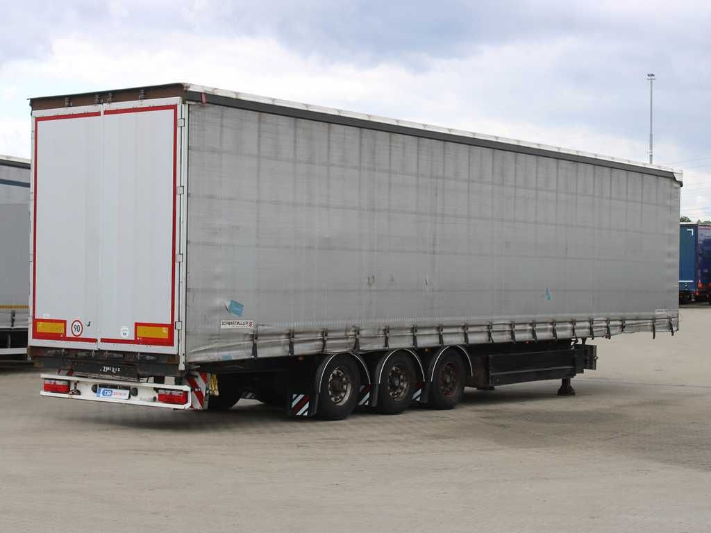 Plachtový náves Schwarzmüller S1, LOWDECK, LIFTING AXLE, LIFTING ROOF