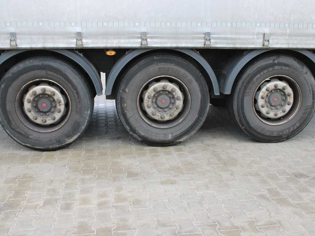 Plachtový náves Schwarzmüller SPA 3/E, AXLES SAF, MULTILOCK, MULDA