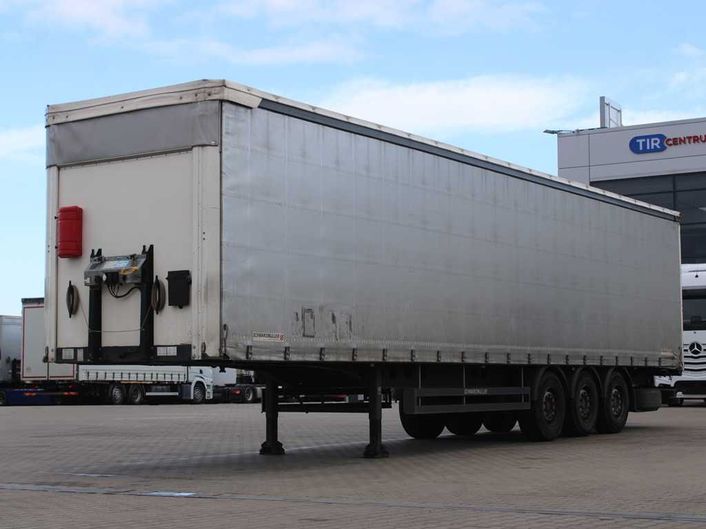 Plachtový náves Schwarzmüller SPA 3/E, AXLES SAF, MULTILOCK, MULDA