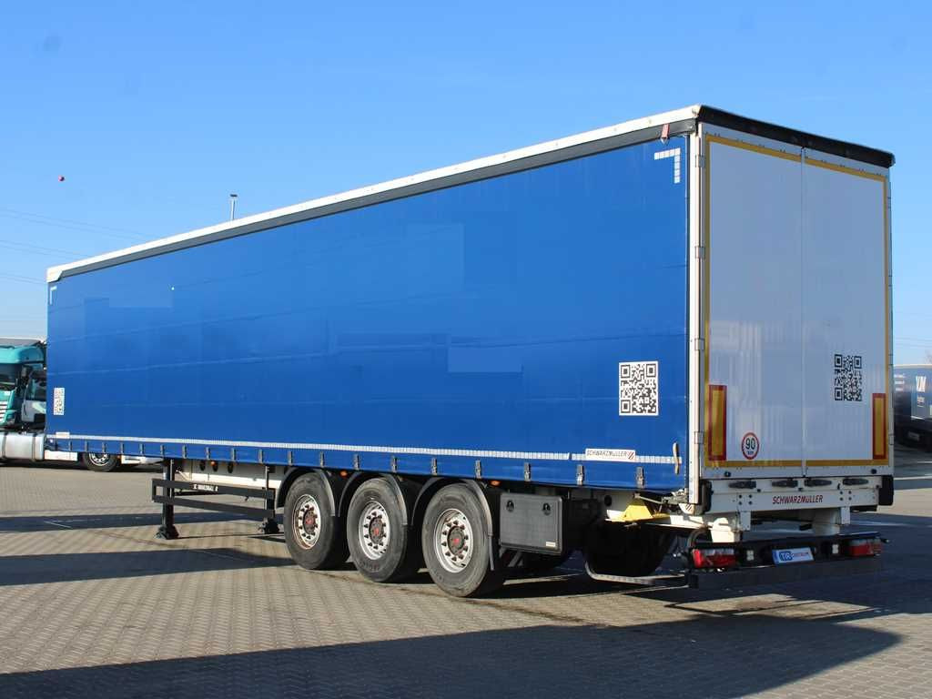Plachtový náves Schwarzmüller SPA 3/E, LIFTING AXLE, MULDA, MULTILOCK, SAF