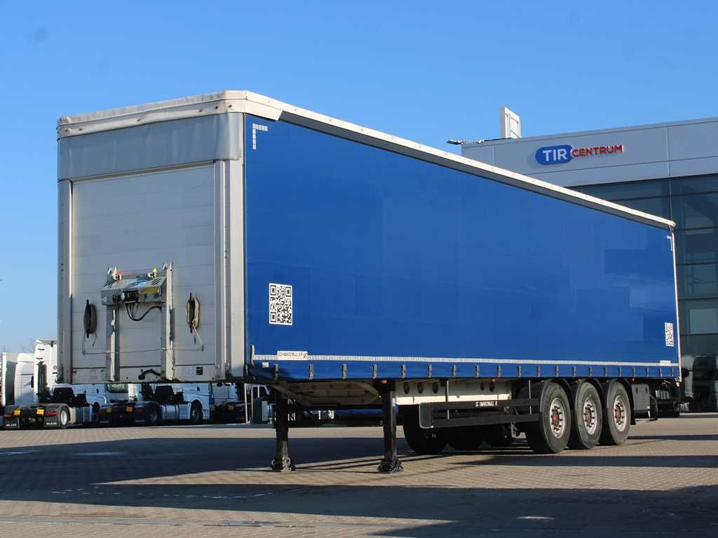 Plachtový náves Schwarzmüller SPA 3/E, LIFTING AXLE, MULDA, MULTILOCK, SAF